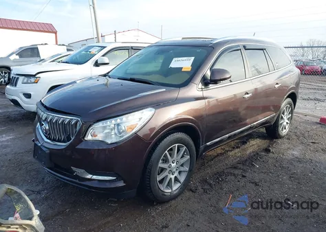 2017 Buick Enclave Leather z USA, uszkodzony, nr VIN 5GAKVBKD9HJ292714